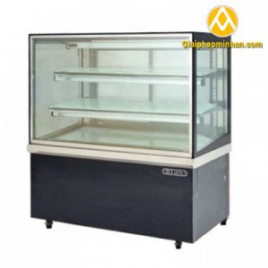 Tủ bánh kem kính vuông Berjaya