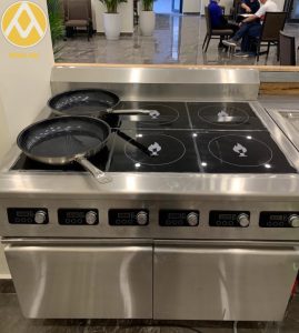 Báo giá thiết bị bếp công nghiệp điện từ TPHCM