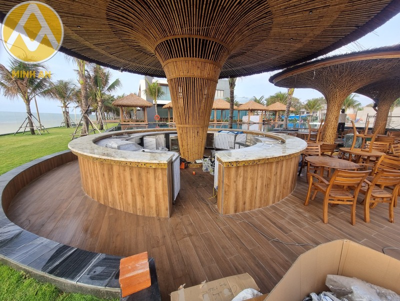 thi công quầy pha chế Bình Dương