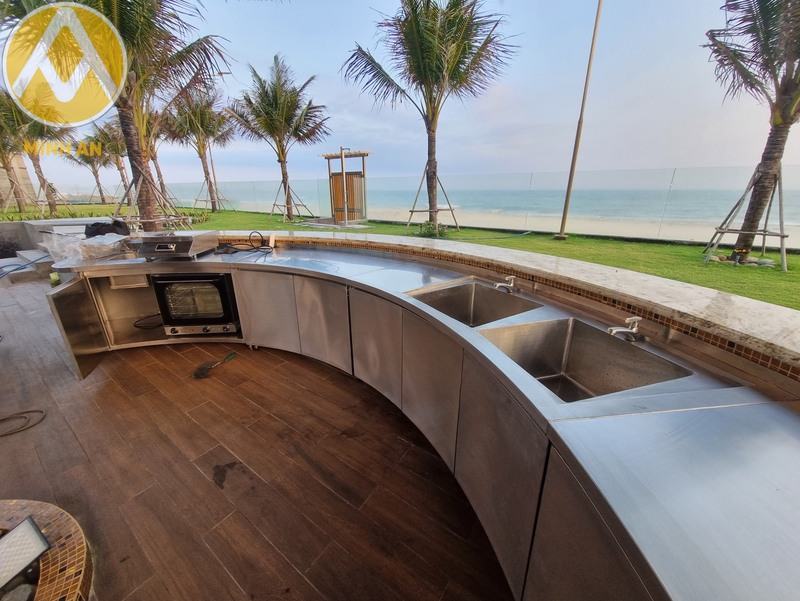 thi công quầy pha chế Bình Dương