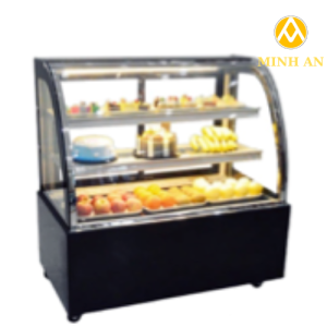 TỦ BÁNH KÍNH CONG 3 TẦNG SNOW VILLAGE