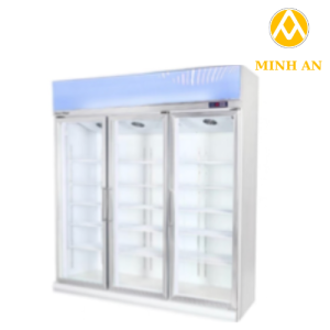 Tủ Đông 3 Cửa Kính Snow Village LD-1860FA
