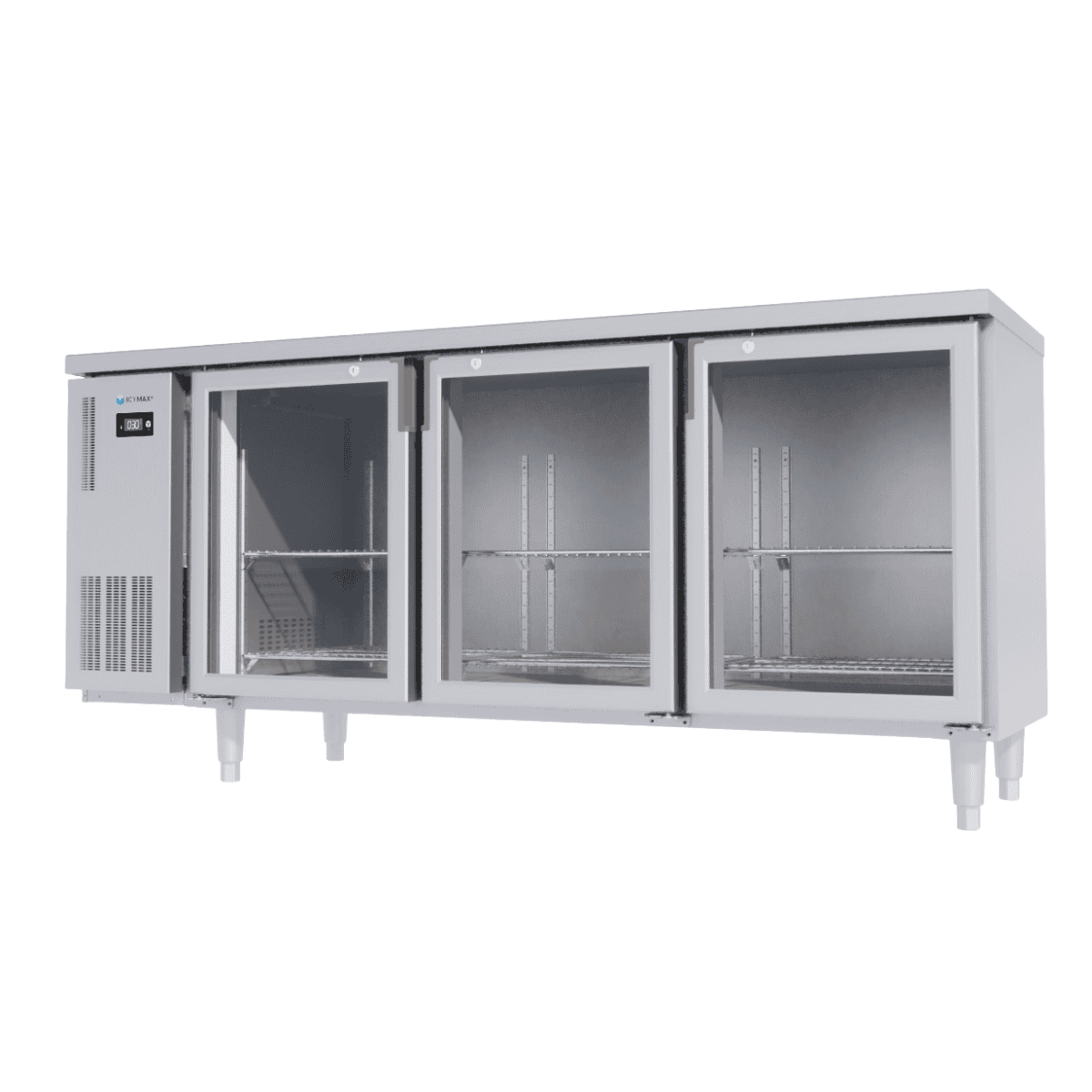 Tủ bàn mát Icymax 3 cánh kính 1800x750 Tủ bàn mát Icymax 3 cánh kính 1800x750